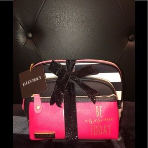 3-PIECE COSMETIC BAG SET